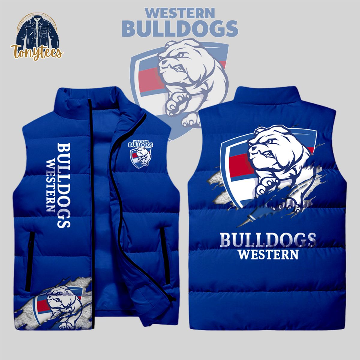 western bulldog afl sleeveless jacket 1 ylkxf