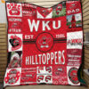 western kentucky hilltoppers quilt blanket 1