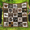 western michigan broncos quilt blanket for fans home decor gift