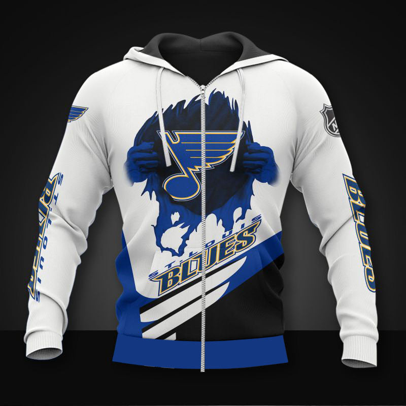 white st louis blues zipper hoodies pullover print 3d nhl 4587 oubgc