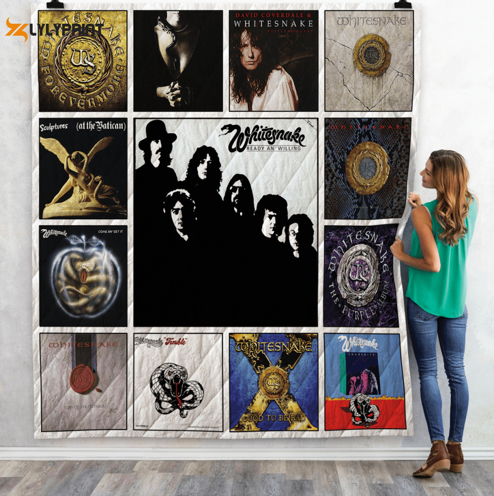 whitesnake 2 quilt blanket for fans home decor gift