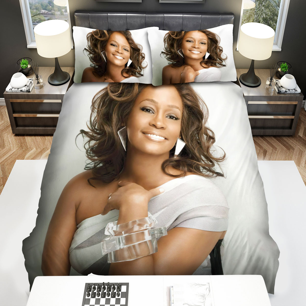 whitney houston classy photo duvet cover bedroom sets comfortable bedding sets s8eqe