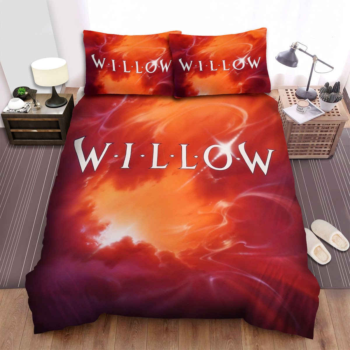 willow the red sky bed sheets spread comforter duvet cover bedding sets xtzj5