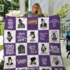 willy wonka and the chocolate factory 3d customized quilt blanket