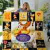 winnie the pooh quilt blanket for fans home decor gift 2g