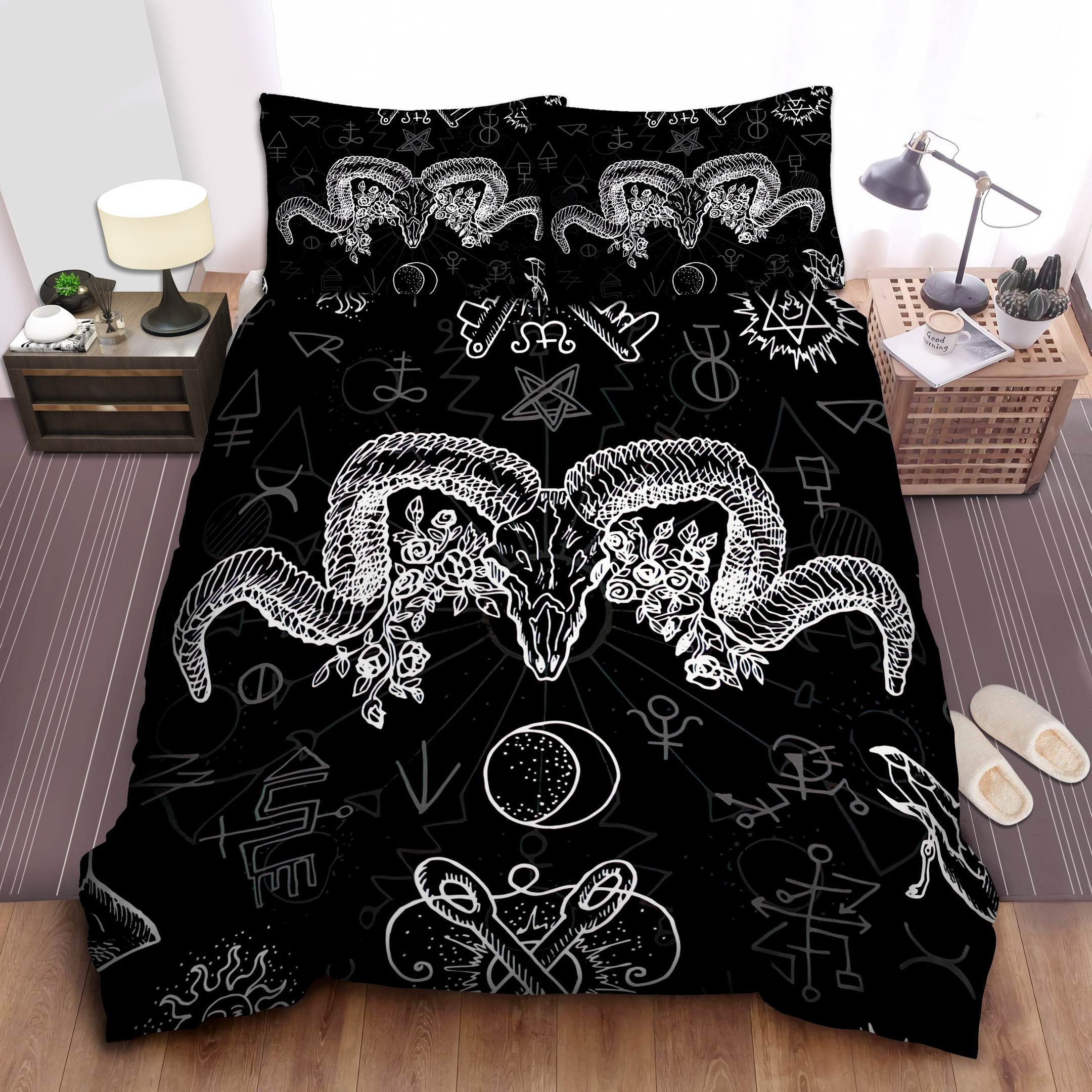 witchcraft symbol design duvet cover bedroom sets comfortable bedding sets nuo2c