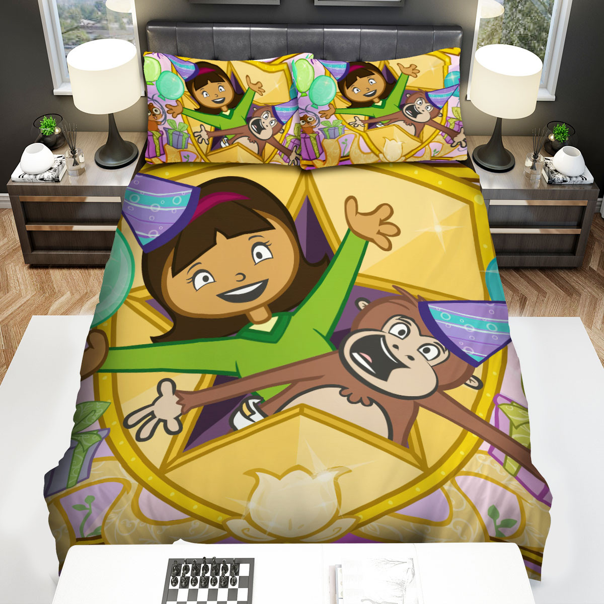 wordgirl surprising birthday bed sheets spread duvet cover bedding sets iwr80