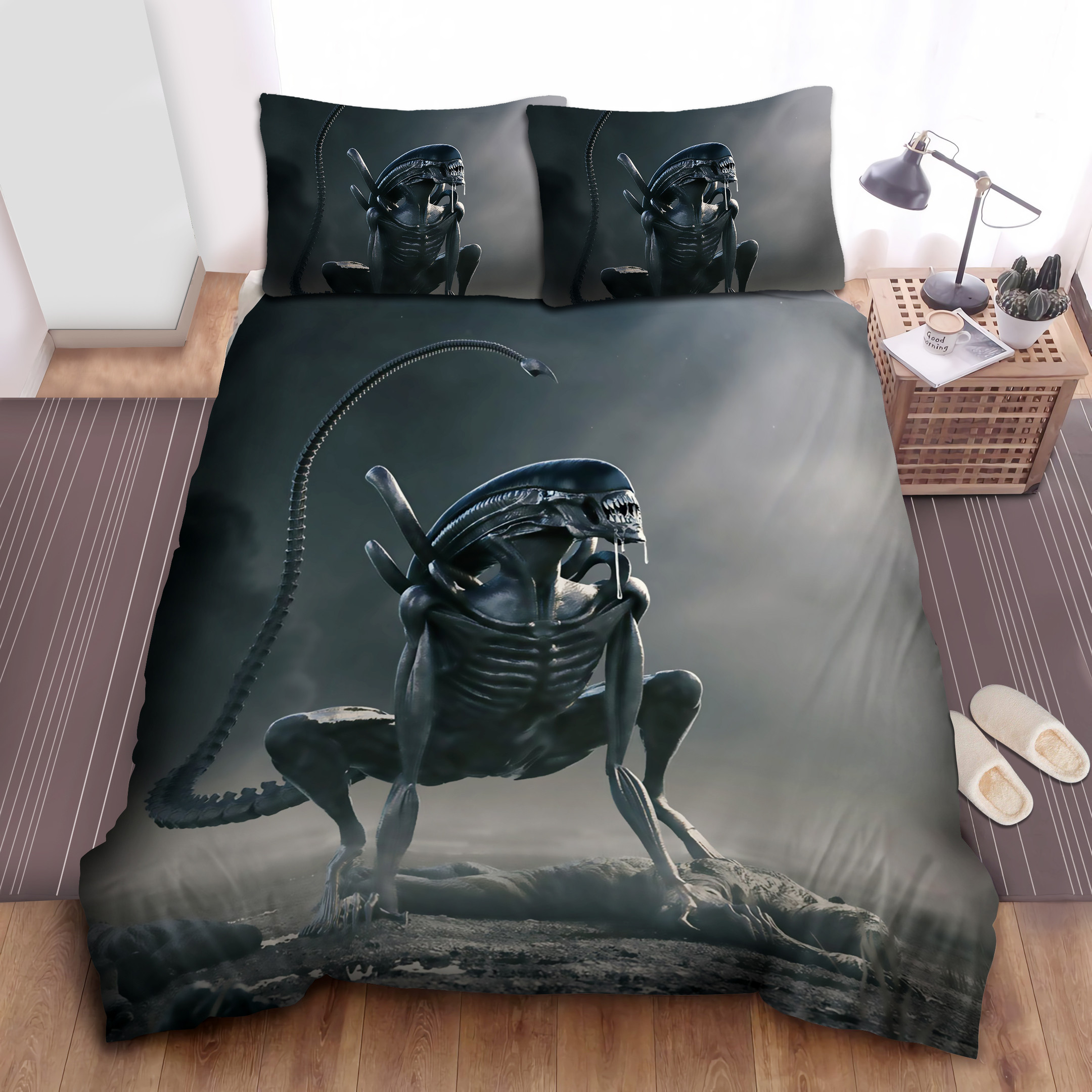 xenomorph alien covenant duvet cover bedroom sets comfortable bedding sets kytio