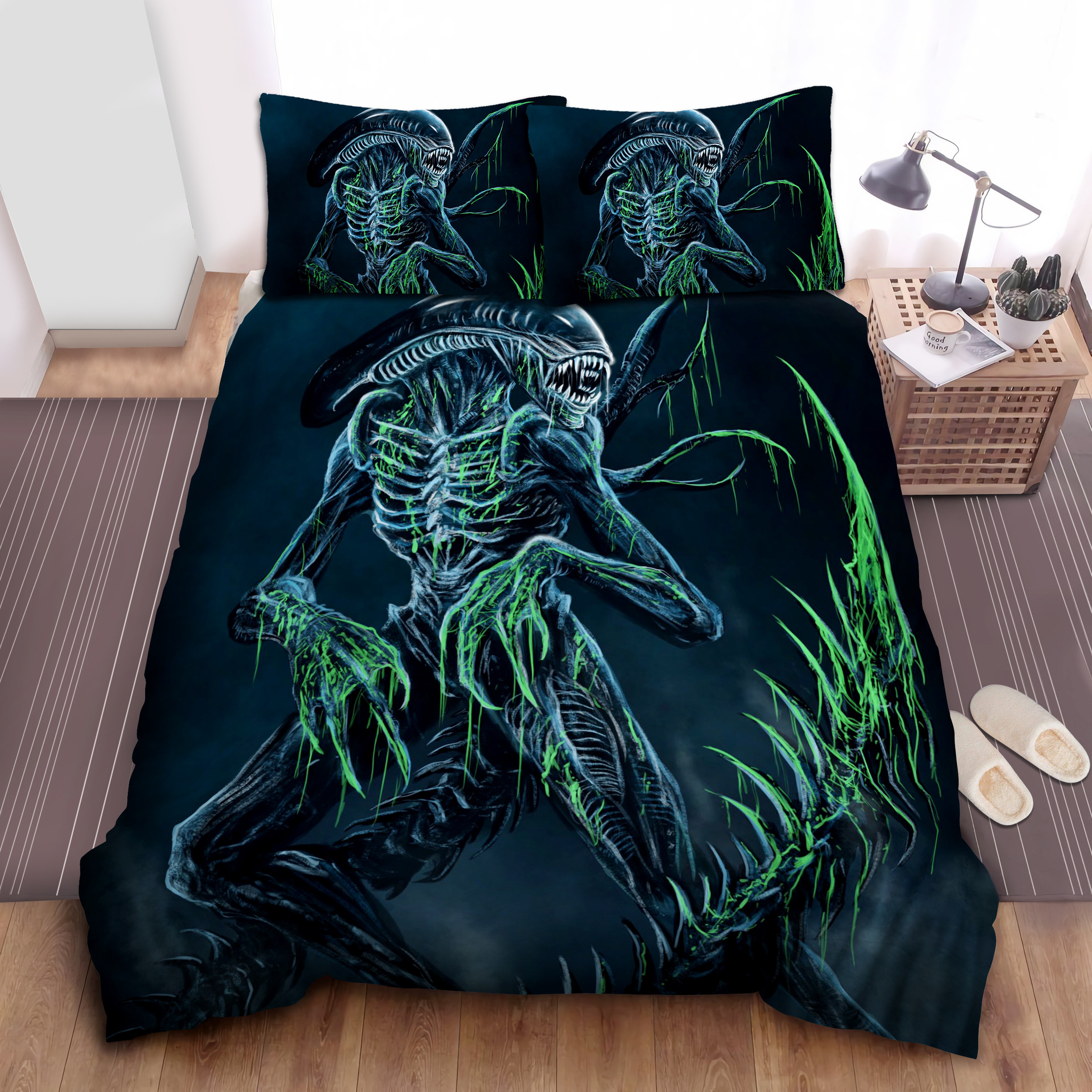 xenomorph alien covenant xenomorph duvet cover bedroom sets comfortable bedding sets vca2q