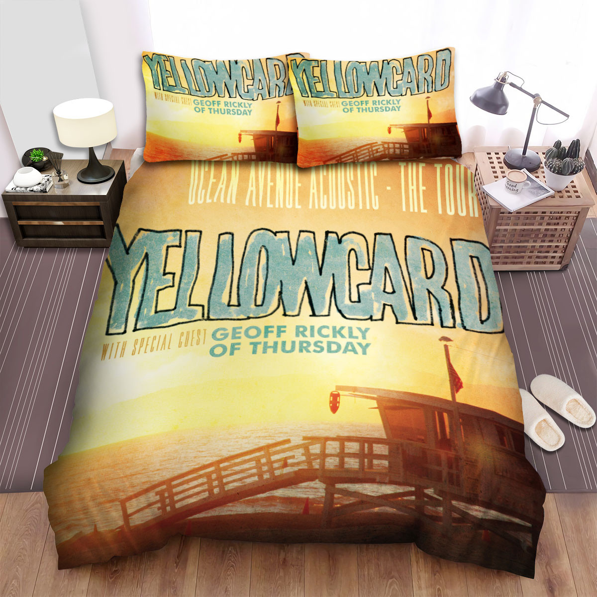 yellowcard ocean avenue acoustic bed sheets spread comforter duvet cover bedding sets cig5x