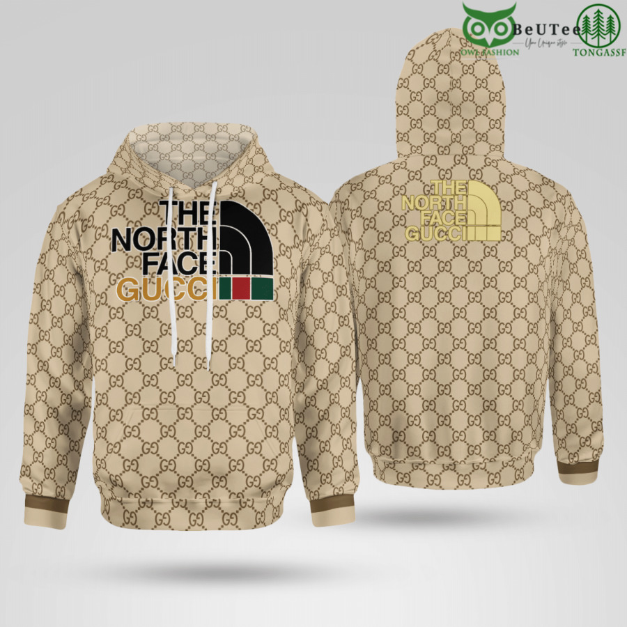 yf722E5q 61 Limited Edition Gucci The North Face Brand 3D Hoodie