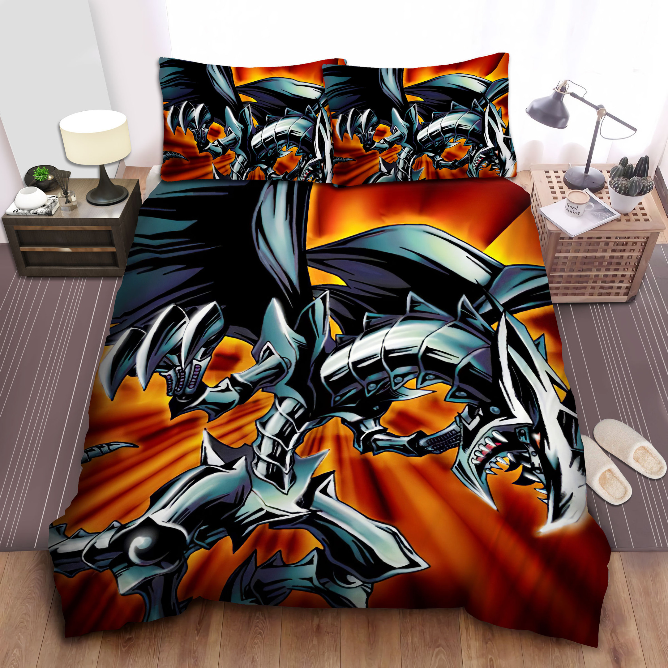 yu gi oh red eyes black metal dragon bed sheets spread comforter duvet cover bedding sets 3xkbt