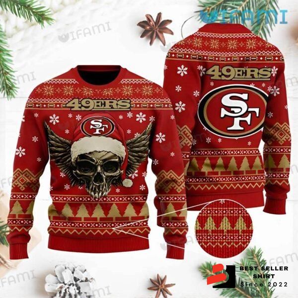 49ers Logo San Srancisco Ugly Christmas Sweater Xmas Gift Custom Christmas Party 1