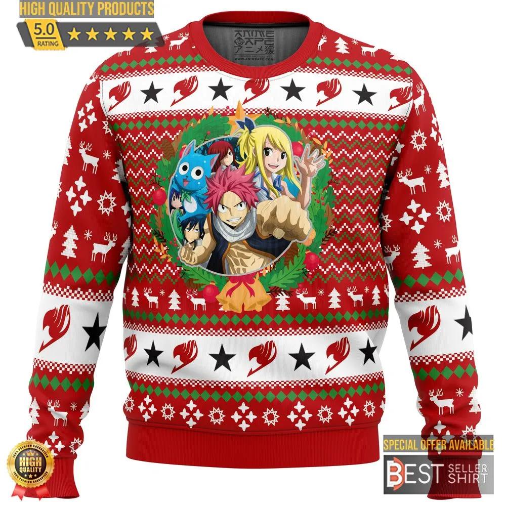 A Christmas Tail Fairy Tail Ugly Christmas Sweater 1