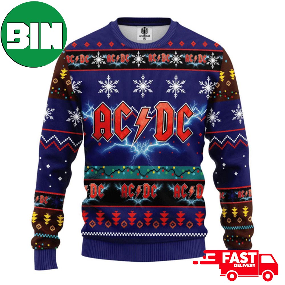 AC DC Ver 2 Ugly Christmas Sweater For Men And Women 44615619 1