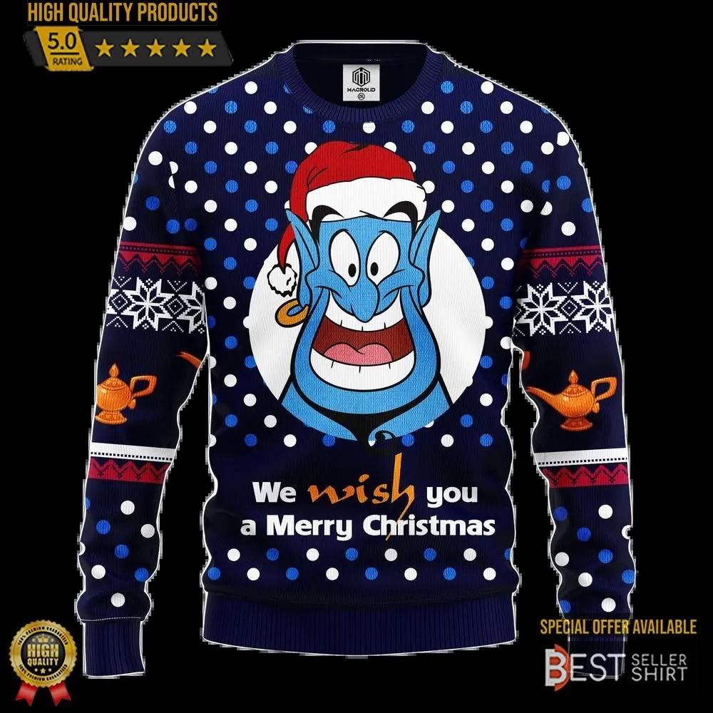 Aladdin And The Magic Lamp Ugly Christmas Sweater 1