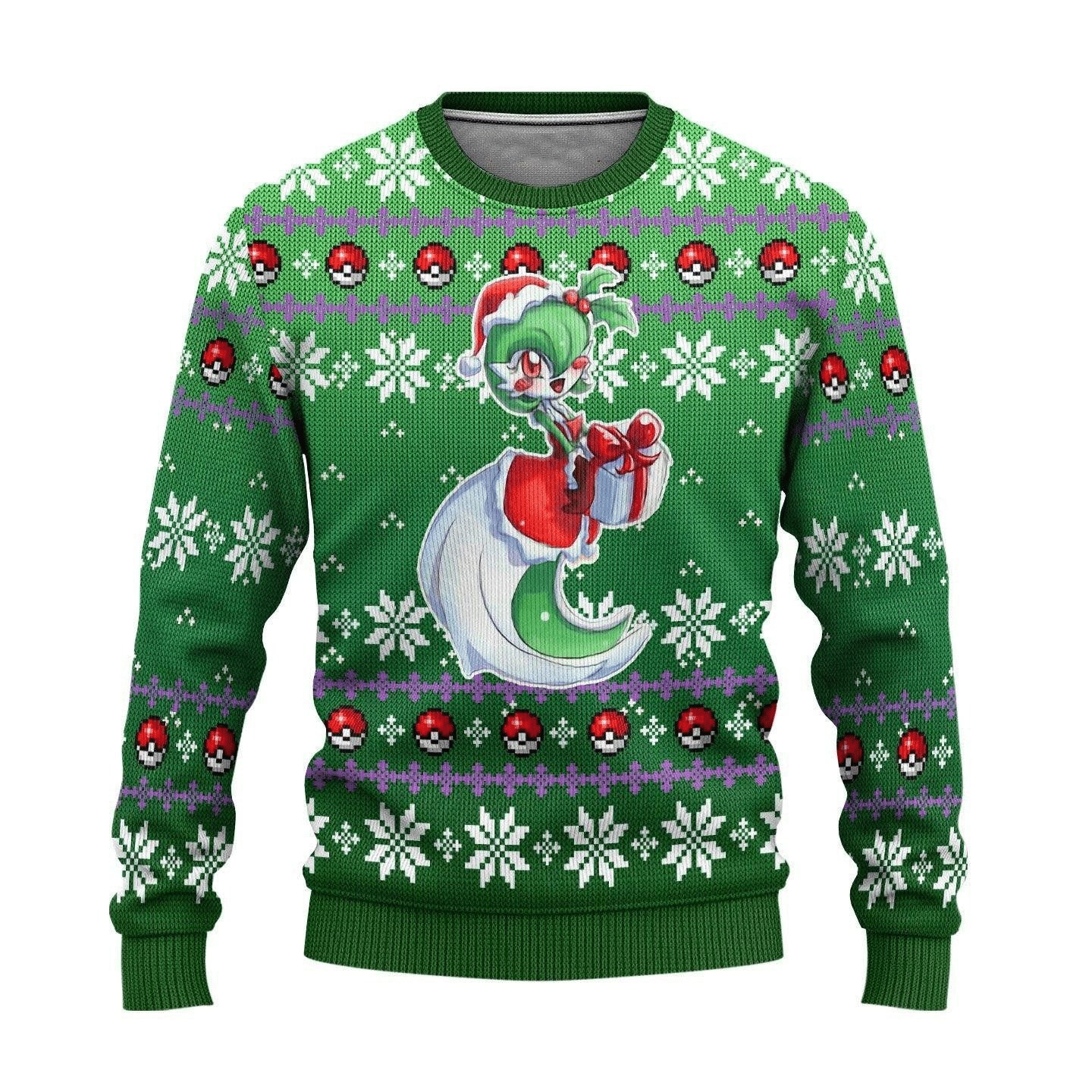 Anime Lovely Gardevoir Pokemon Christmas Sweater 1