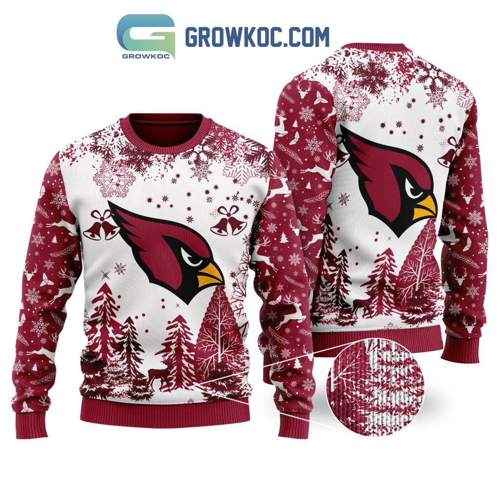 Arizona Cardinals Special Christmas Ugly Sweater Design Holiday Edition2B1 lx9zv