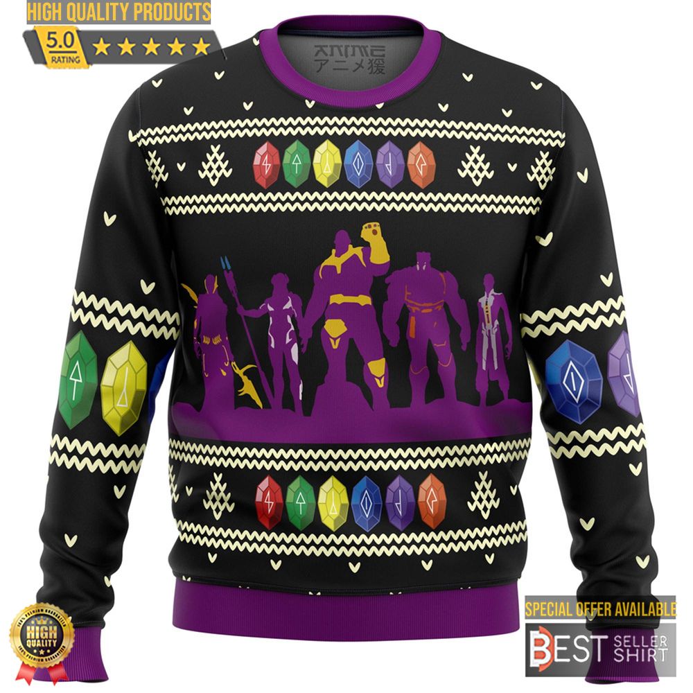 Avengers Infinity War Avengers Endgame Ugly Christmas Sweatshirt Infinity Stones Ugly Xmas Sweatshirt 1