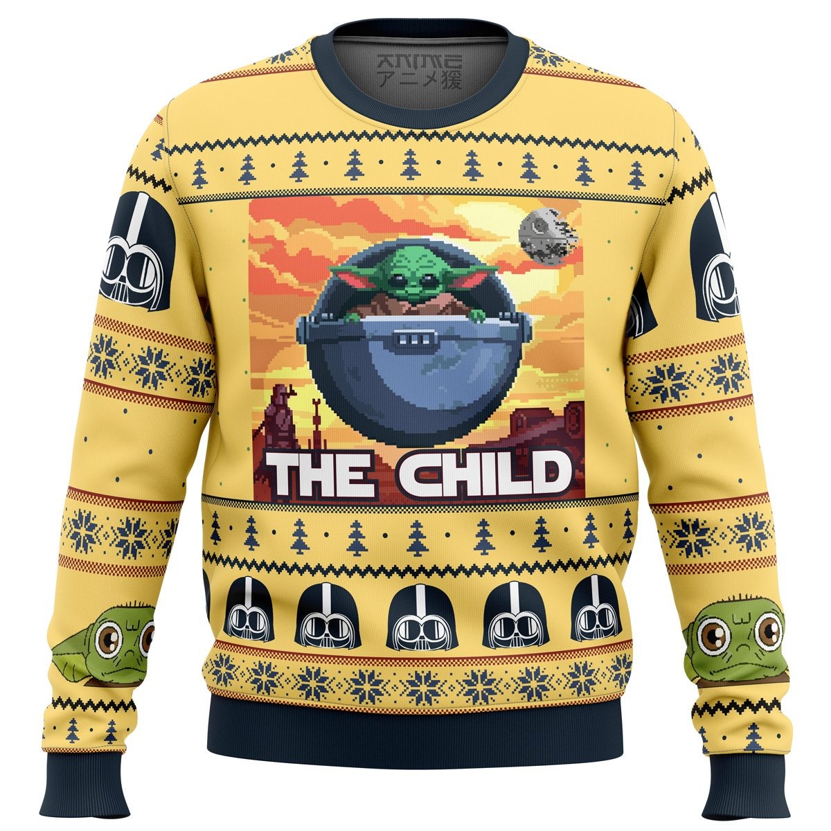 Baby Yoda The Child Mandalorion Star Wars Christmas Sweater 1