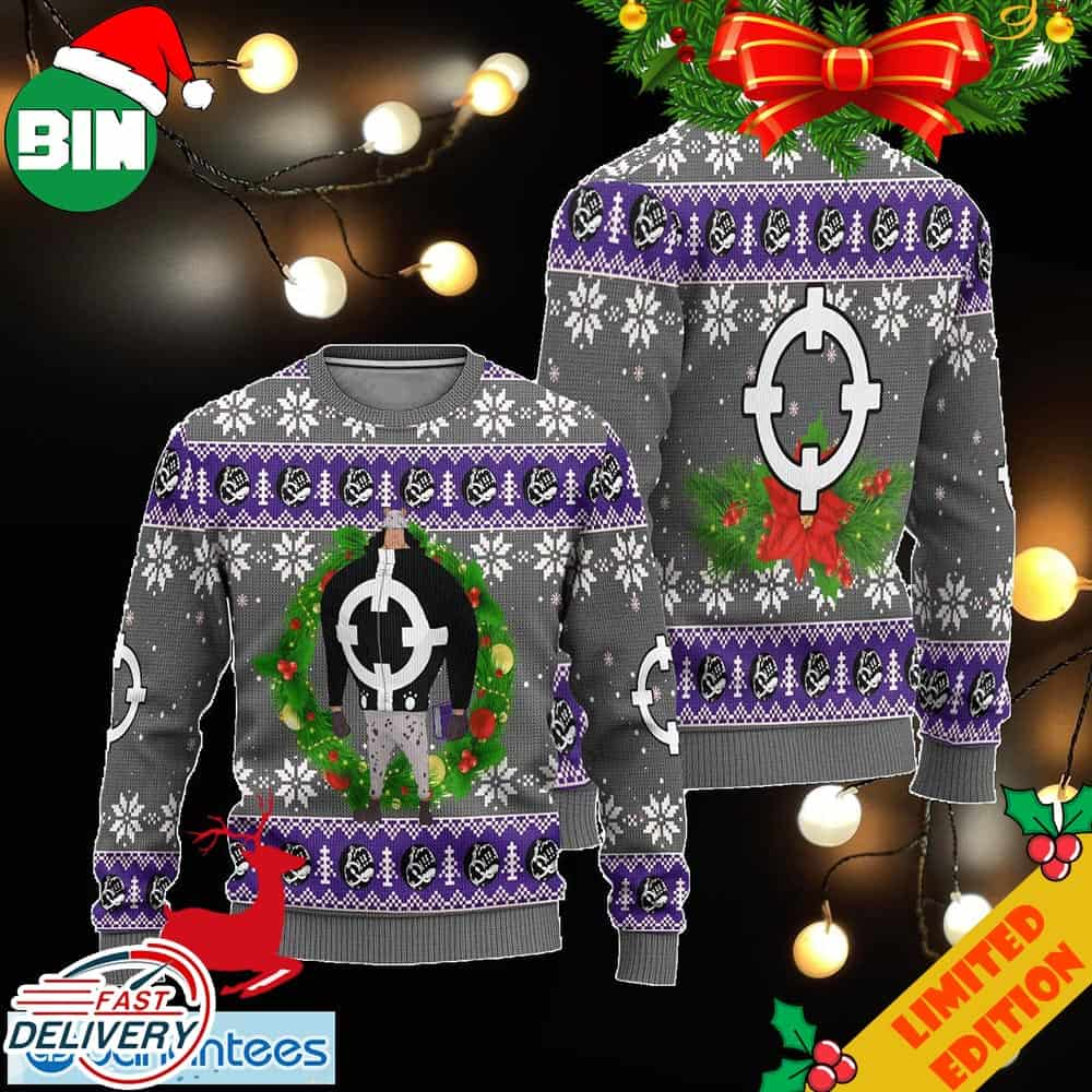 Bartholomew Kuma One Piece Anime Xmas Ugly Christmas Sweater 51558472 1