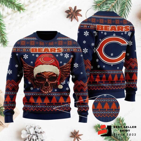 Bears Logo Chicago Ugly Christmas Sweater Custom Xmas Gift Christmas Party 1