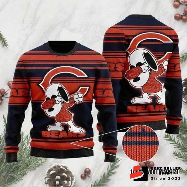 Bears Logo Chicago Ugly Christmas Sweater Custom Xmas Gift Funny 1