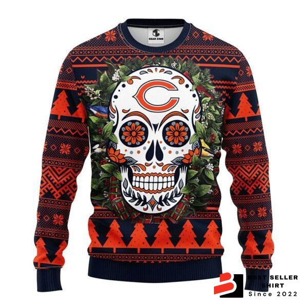 Bears Logo Chicago Ugly Christmas Sweater Custom Xmas Gift Men 1