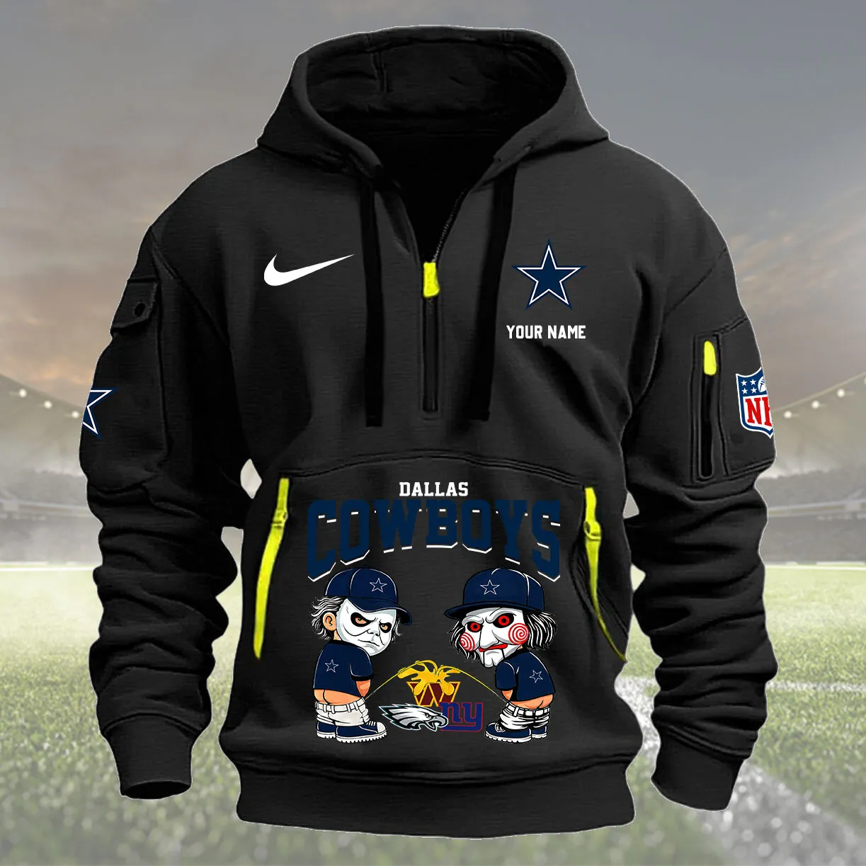 Black Hoodie Dallas Cowboys