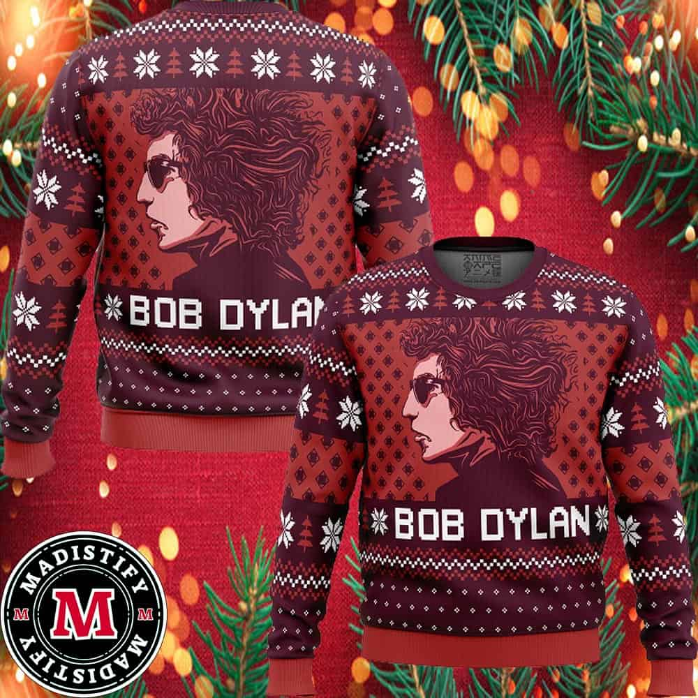 Blood on the Tracks Bob Dylan Ugly Christmas Sweater 2024 Unisex Sweater Xmas mBJI8 sjsjwo