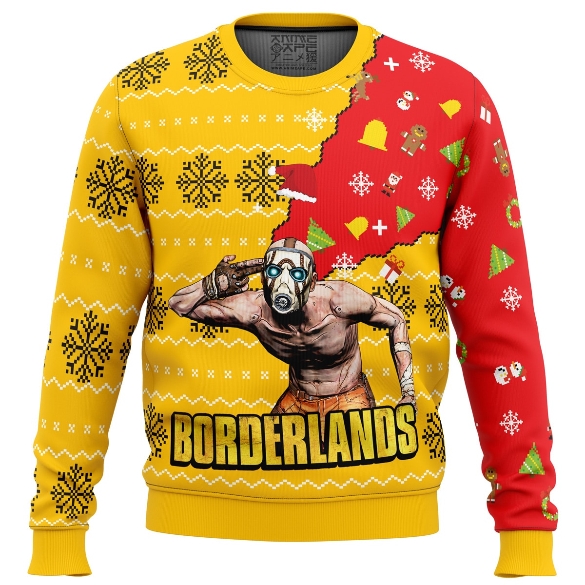 Borderlands Sweater front 1