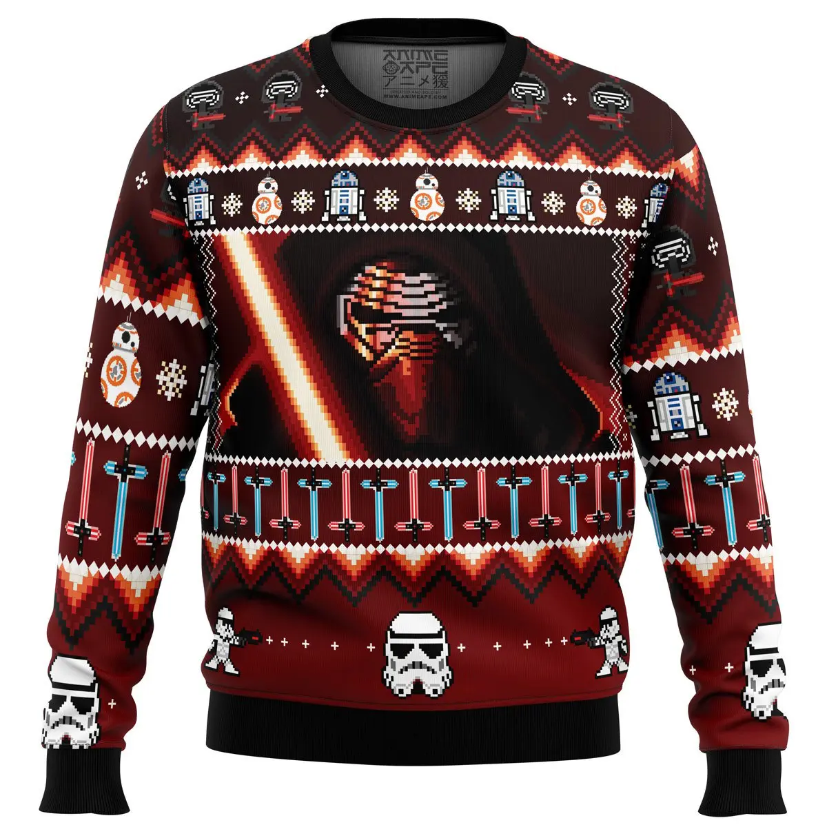 Christmas Awakens Star Wars Ugly Christmas Sweater 1