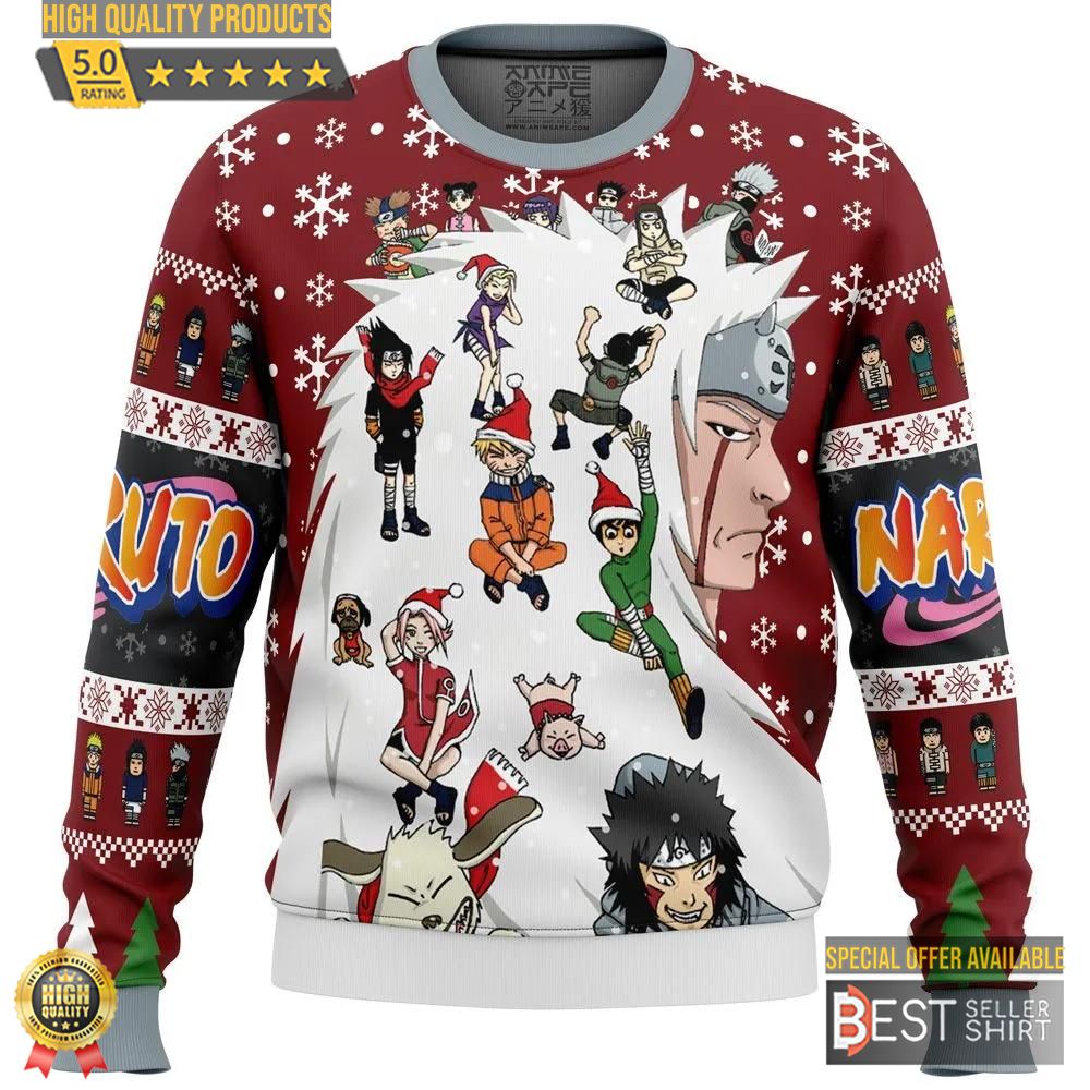 Christmas Naruto Characters Naruto Ugly Christmas Sweater Christmas Gifts 1