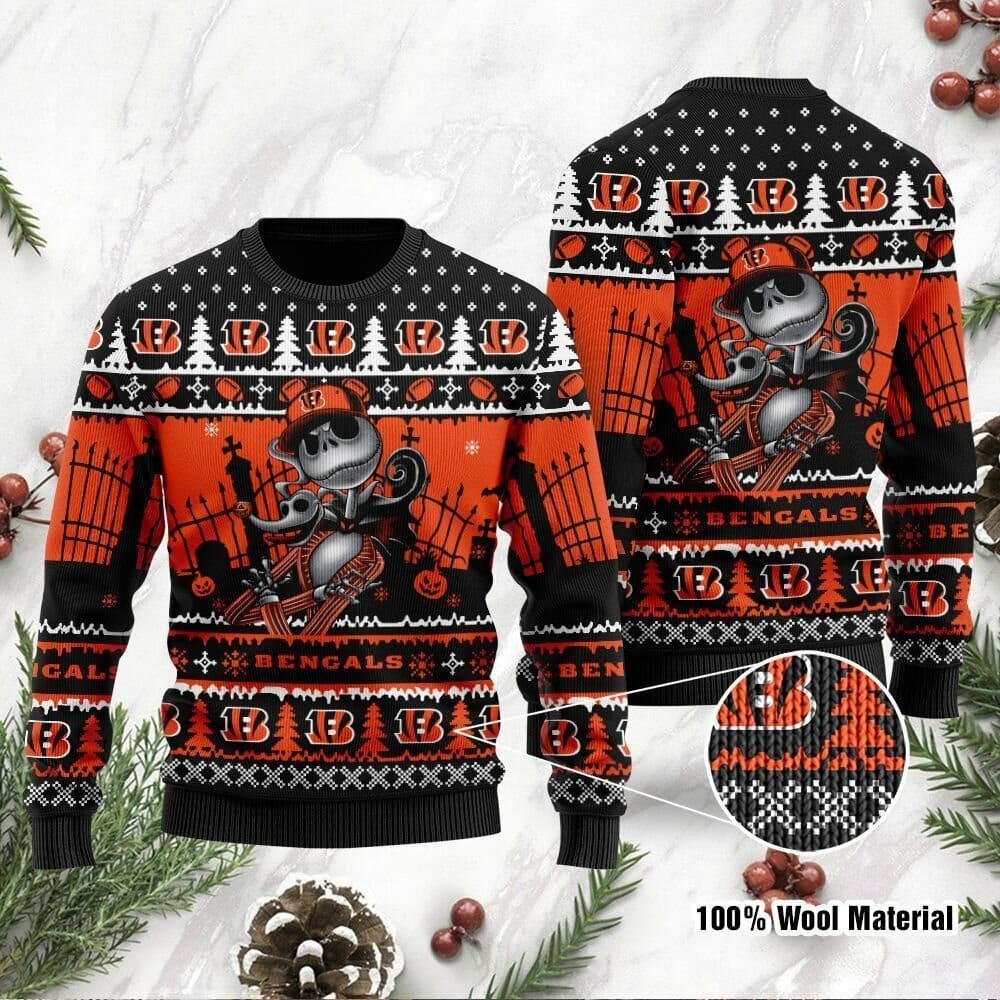 Cincinnati2BBengals2BJack2BSkellington2BHalloween2BUgly2BChristmas2BSweater2C2BUgly2BSweater2C2BChristmas2BSweaters2C2BHoodie2C2BSweatshirt2C2BSweater ywk0N