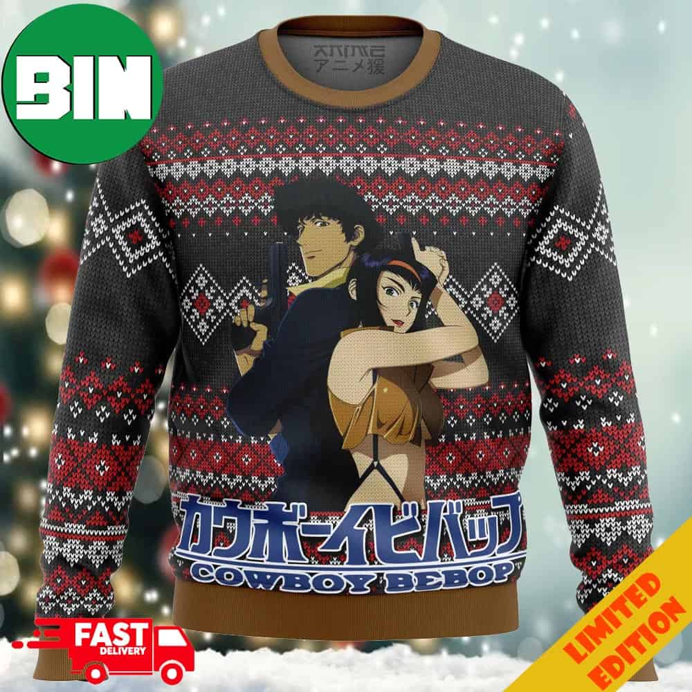 Cowboy Bebop Alt Ugly Christmas Sweater 2023 Anime Ape For Men And Women 19054250