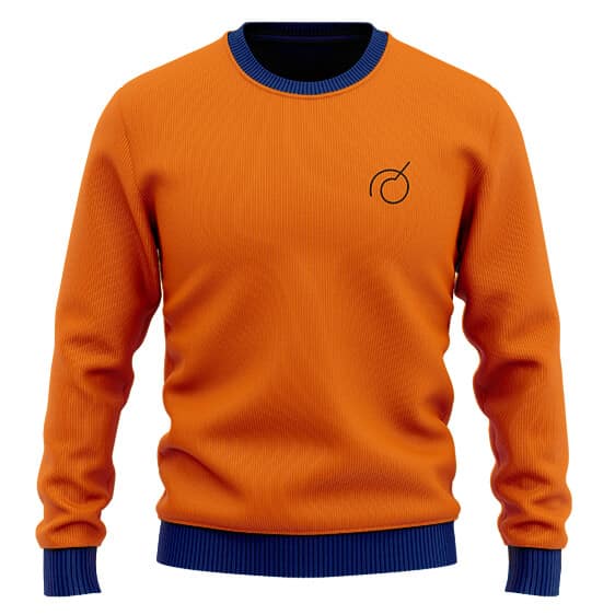 Dragon Ball Super Whis Goku Logo Orange Ugly Sweater 1