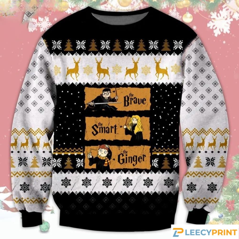 Friends Harry Potter Sweater Harry Potter Ugly Christmas Sweater 1