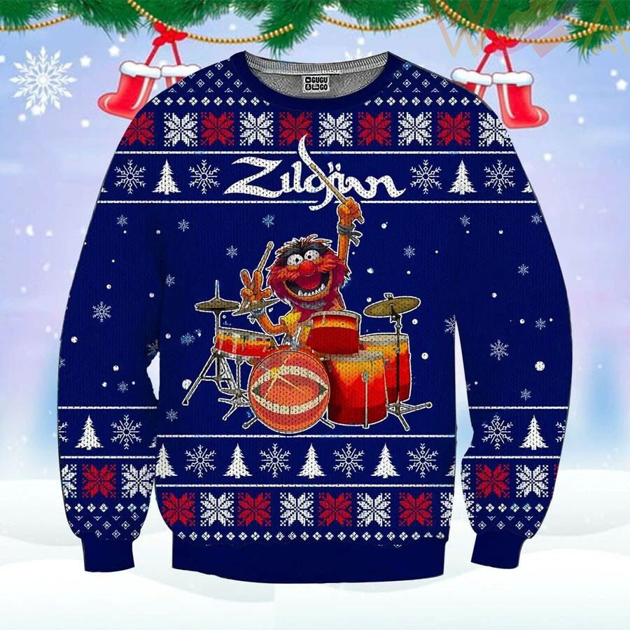 Funny Christmas Muppet Ugly Christmas 3D Sweater