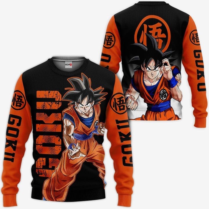 Goku Ugly Christmas Sweater Dragon Ball Z Ugly Sweater 1