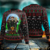 Hocus Pocus 3 Witches Magic Cauldron Pumkpin Halloween Ugly Sweater 1