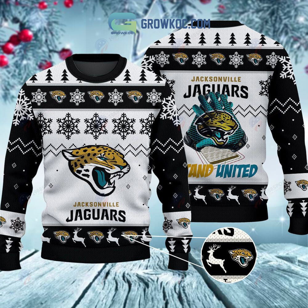 Jacksonville Jaguars Stand United Christmas Ugly Sweater2B1 N1R3v
