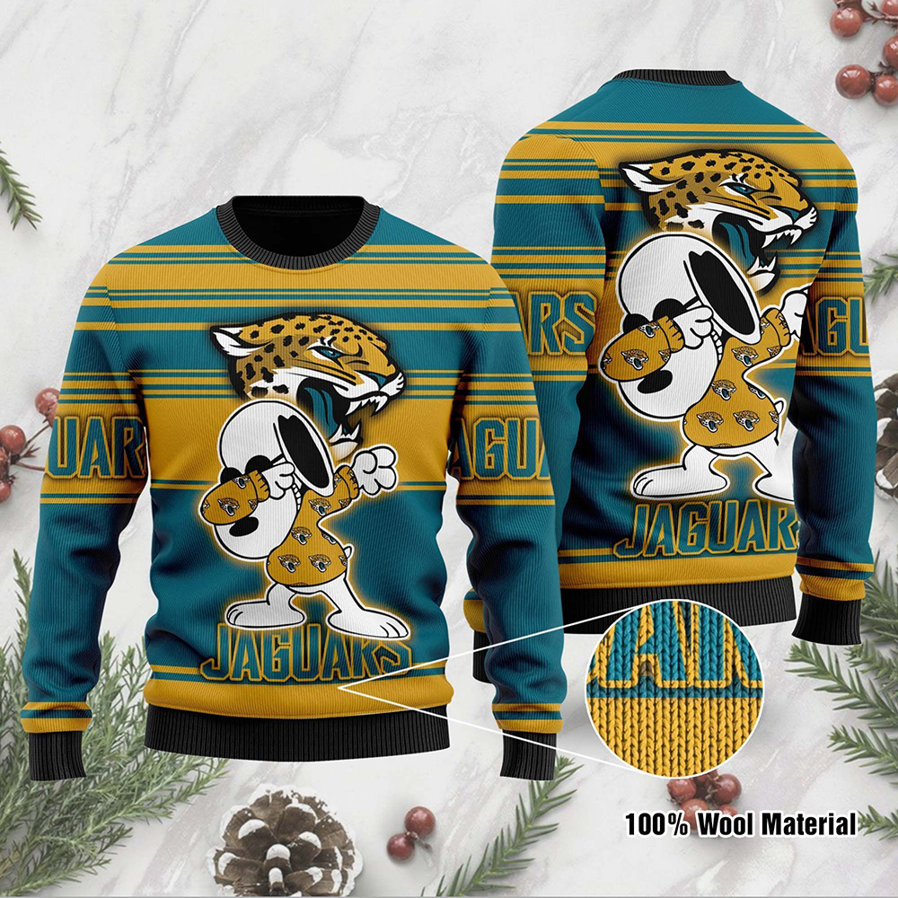 Jacksonville Jaguars For Football Fan NFL Jersey in 2022 Christmas Sweater