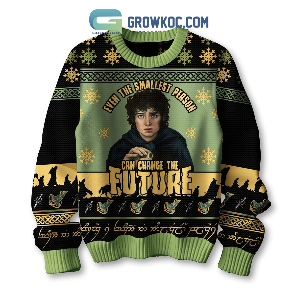 Lord Of The Rings The Hobbit Change The Future Ugly Sweater2B1 6YKLi