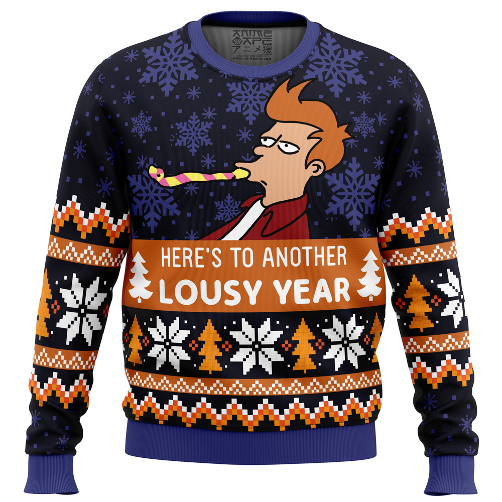 Lousy Year Futurama PC men sweatshirt FRONT mockup