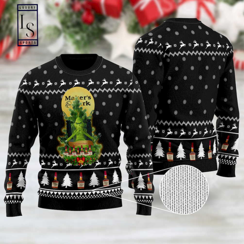 MakerS Mark Grinch Snow Ugly Christmas Sweater