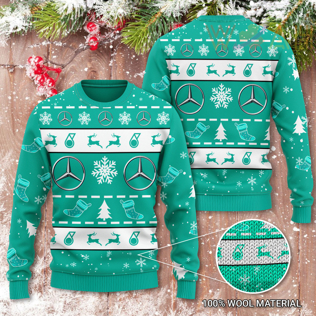 Mercedes AMG Petronas 3D Christmas Sweater