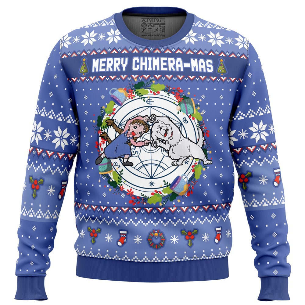 Merry Chimera mas Fullmetal Alchemist men sweatshirt FRONT mockup