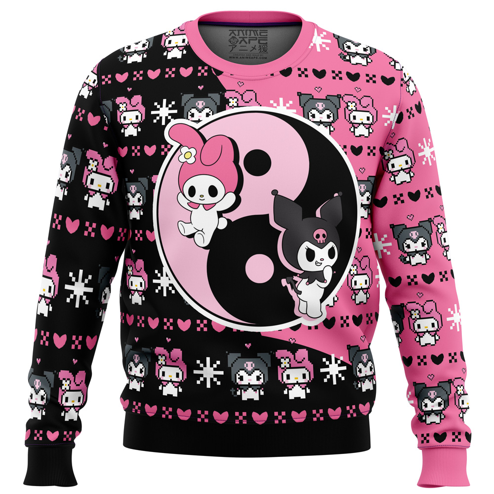 My Melody S Ugly Christmas Sweater FRONT mockup