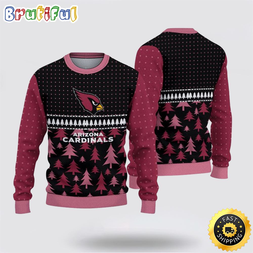 NFL Arizona Cardinals Ugly Sweater Christmas Show Team Spirit 1 vnxiqo