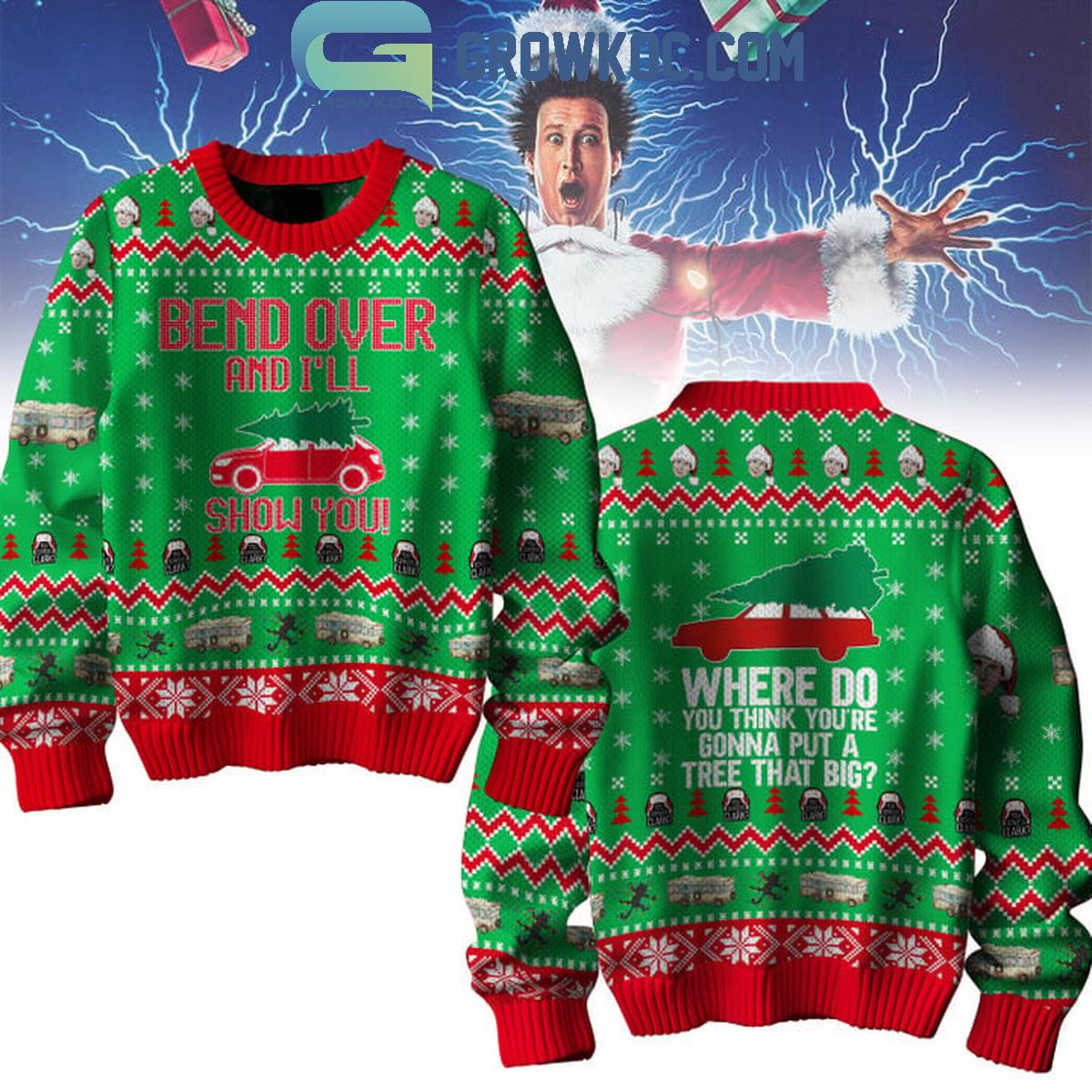 National Lampoons Christmas Vacation Where Do You Think Ugly Sweater 1 tPs5x